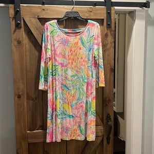 Lilly Pulitzer Ophelia Multi Fiesta Dress  XL